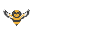 Vit beegleton logotyp